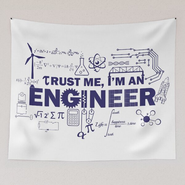 Item preview, Yeah, I'm An Engineer designed and sold by lolotees.