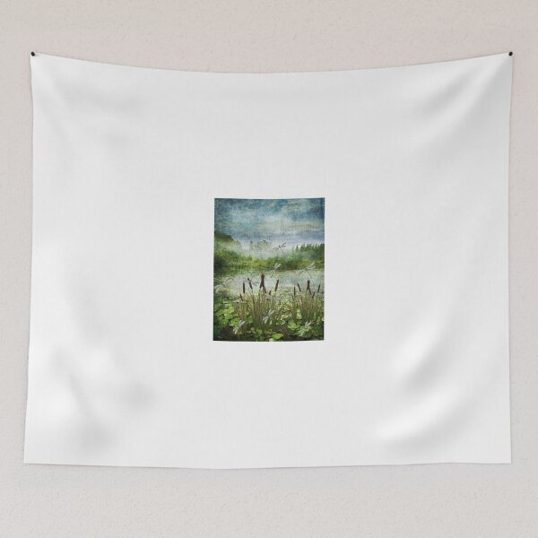 Item preview, CATTAILS AND DRAGONFLIES designed and sold by Tammera.