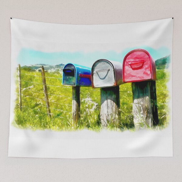 Item preview, Mail boxes near New Plymouth, Taranaki designed and sold by Jenny Setchell.
