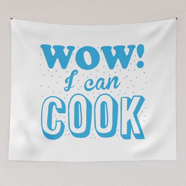Item preview, WOW! I CAN COOK! (funny chef shirt!) designed and sold by jazzydevil.