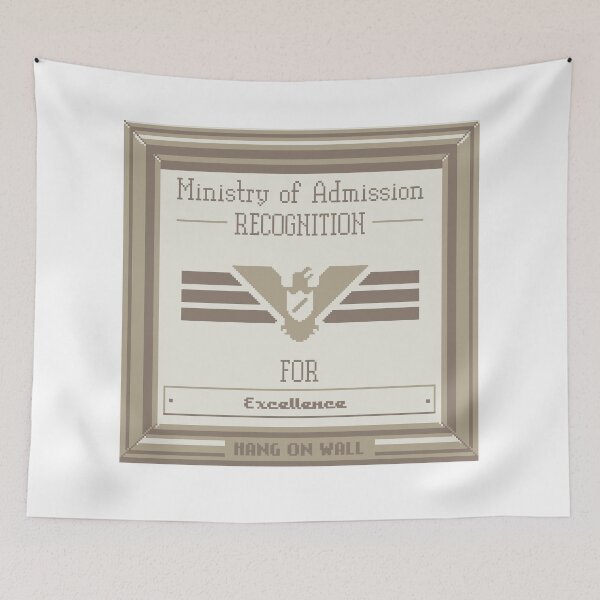 Item preview, Papers Please Admission designed and sold by gungable.