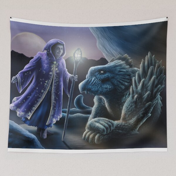 Item preview, The sorceress and the dragon designed and sold by Carlo-Velardi.
