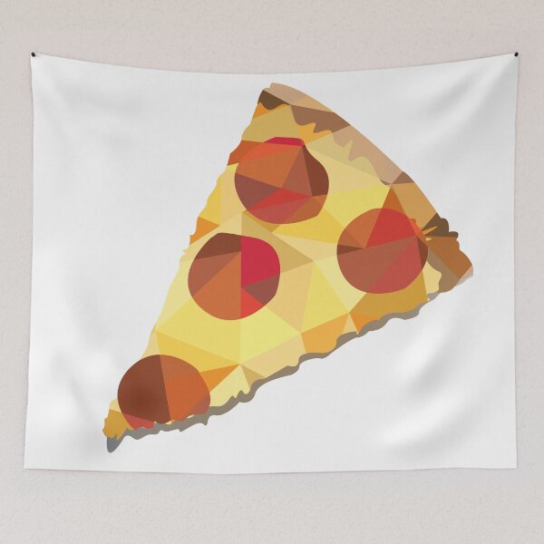 Item preview, Geometric Pepperoni Pizza Slice designed and sold by emfrazier96.
