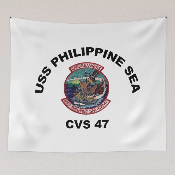 Aperçu de l'œuvre Mer philippine des États-Unis (CV / CVA / CVS-47, AVT-11) créée et vendue par Nikki SpaceStuffPlus.