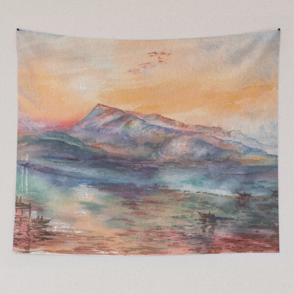 Item preview, Mount Rigi Switzerland Landscape designed and sold by Irina Sztukowski.