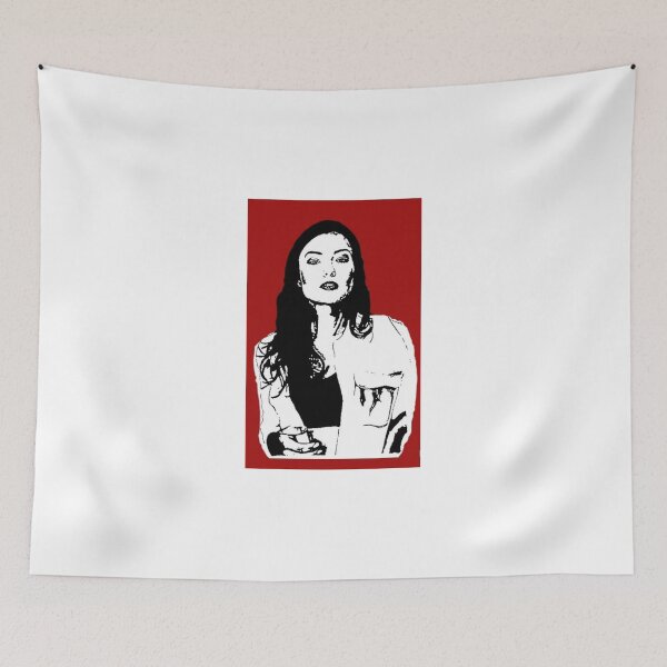 Item preview, Natasha Negovanlis "Print" (Red) designed and sold by queenofallswans.