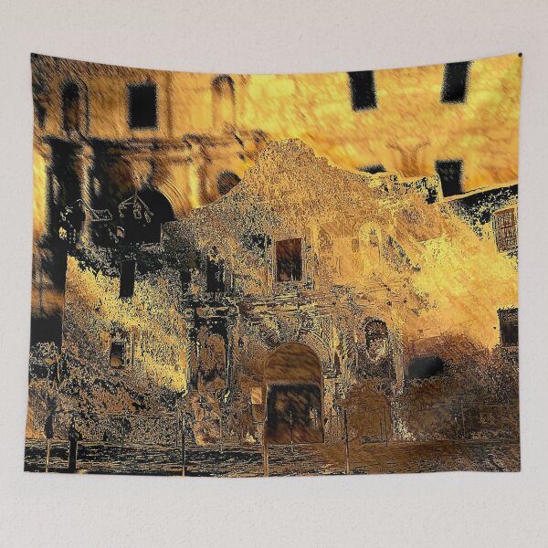 Item preview, The Alamo Rises designed and sold by Barbara D Richards.