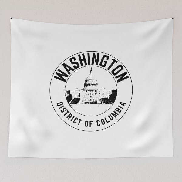 Item preview, Washington DC Travel Sticker designed and sold by mbkruth.