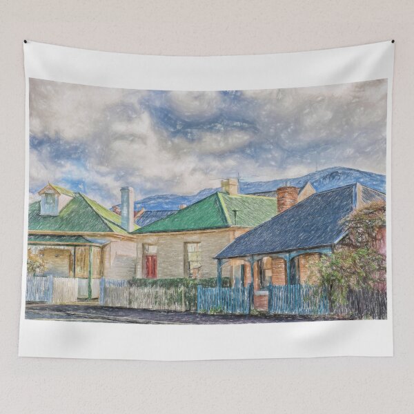 Item preview, Homes of Battery Point designed and sold by JohnKarmouche.