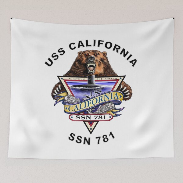 Item preview, SSN-781 USS California Crest designed and sold by Nikki SpaceStuffPlus.