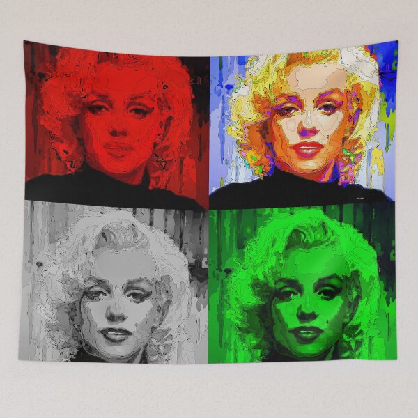 Item preview, Marilyn - Quad Pop Art designed and sold by Rafael Salazar.