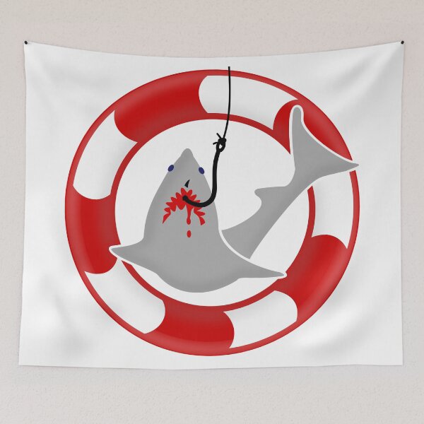 Item preview, Shark on the hook VRS2 designed and sold by vivendulies.