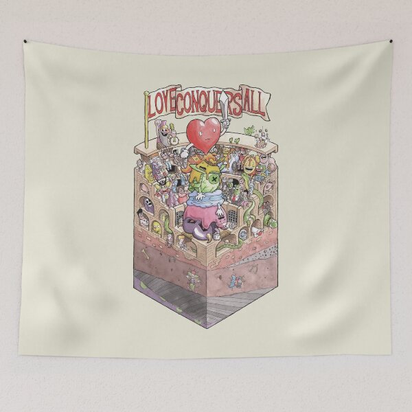 Item preview, Love Conquers All designed and sold by cart00nlion.