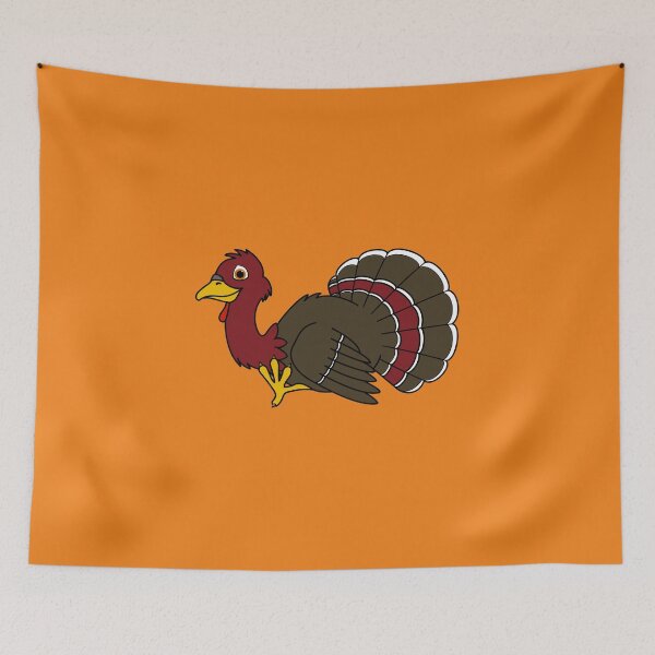 Item preview, Thanksgiving Turkey with Red Feathers designed and sold by Grifynne.