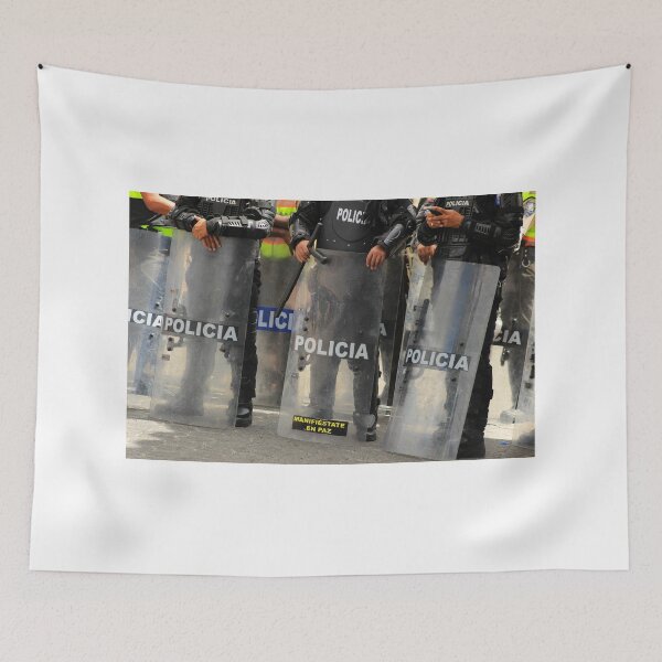 Item preview, Riot Police With Shields designed and sold by rhamm.