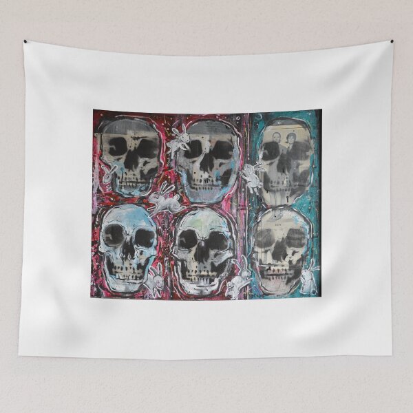 Item preview, Bunnies and Skulls designed and sold by David Irvine.