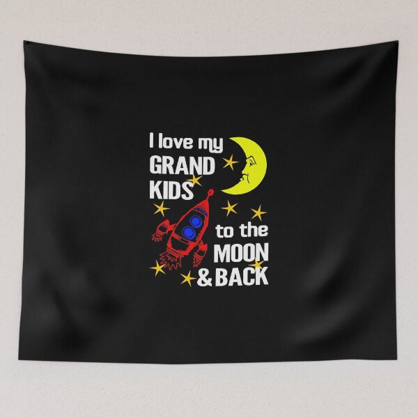Item preview, Amo a mis Grand Kids a la luna y a la espalda designed and sold by evahhamilton.