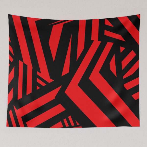 Item preview, Patterned Pathways (Red) designed and sold by lukeharding.