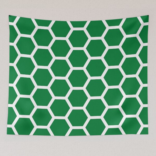 Item preview, Green Honecomb Pattern designed and sold by ImageNugget.