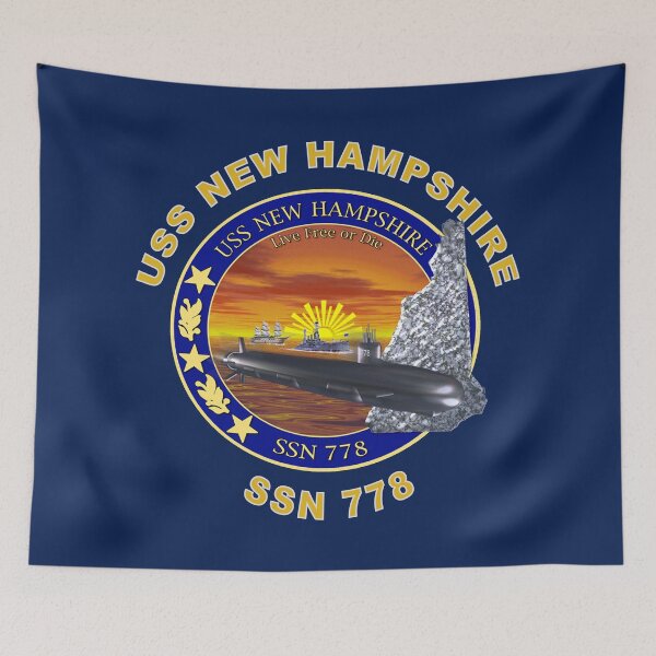 Item preview, SSN-778 USS New Hampshire for Dark Colors designed and sold by Nikki SpaceStuffPlus.