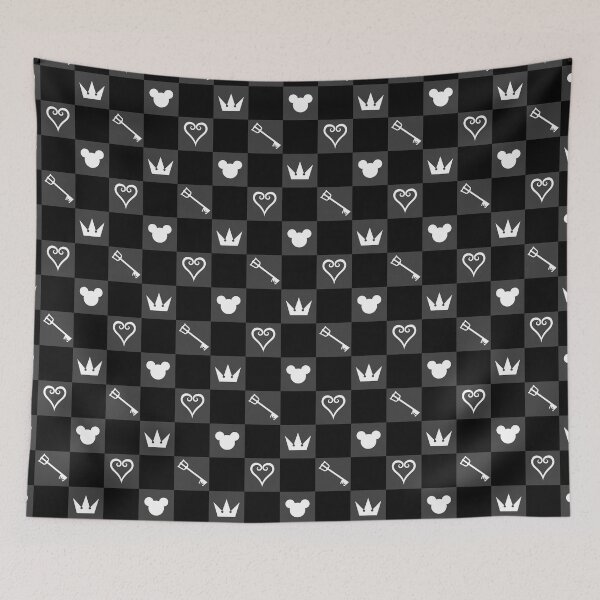 Item preview, Kingdom Hearts - Chess Pattern designed and sold by DarkoDesign.