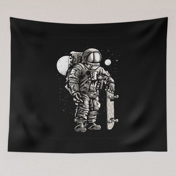 Item preview, Skater astronaut designed and sold by RawCloth.