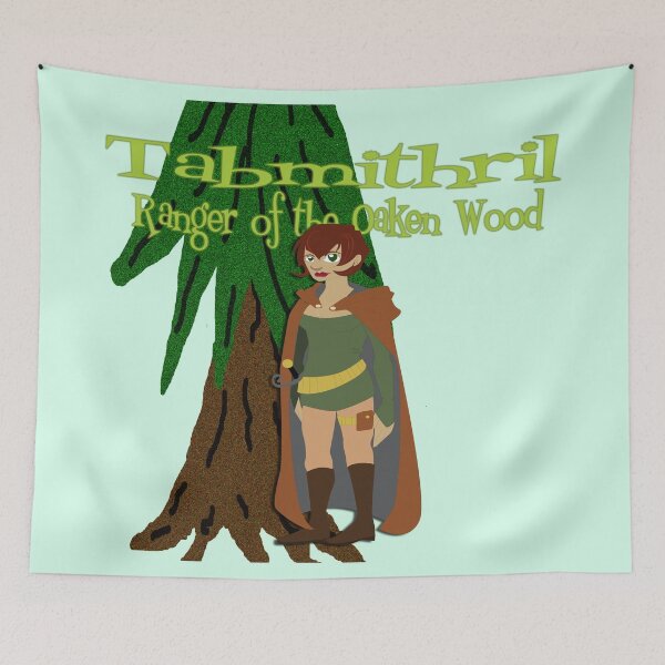 Item preview, Tabmithril, Ranger of the Oaken Wood! designed and sold by Ian Fults.