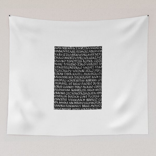 Item preview, Capitalis Rustica black designed and sold by Rebekka  Schönefuß.