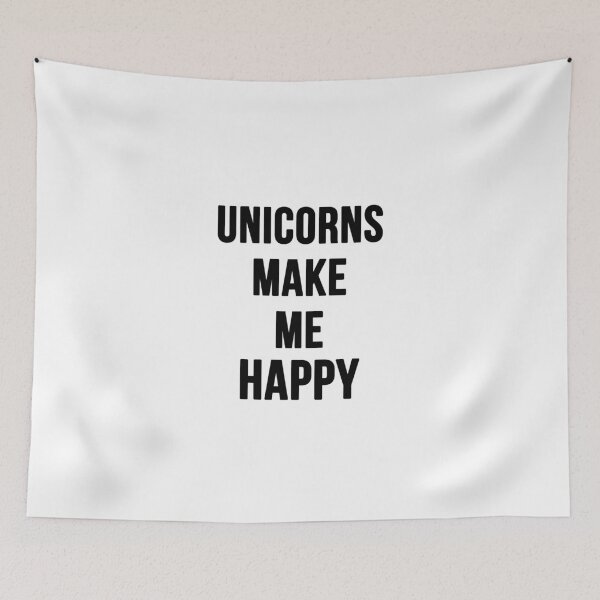 Item preview, Unicorns Make Me Happy designed and sold by flowerxxstyles.
