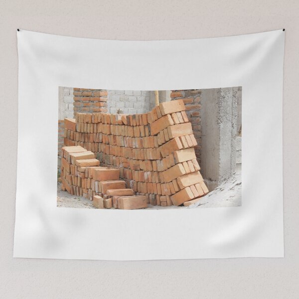 Item preview, Brick Building Under Construction designed and sold by rhamm.