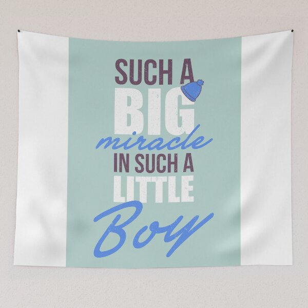 Item preview, Such a big miracle in such a little boy designed and sold by nektarinchen.