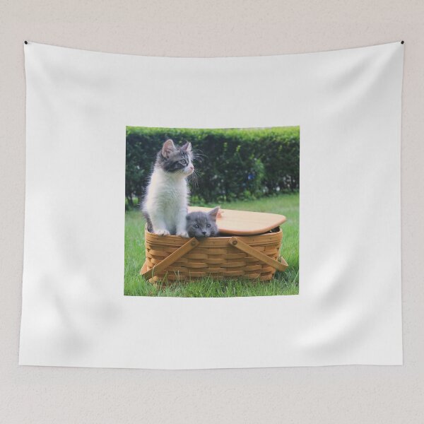 Item preview, Cute Kittens Escaping from Basket designed and sold by anitahiltz.