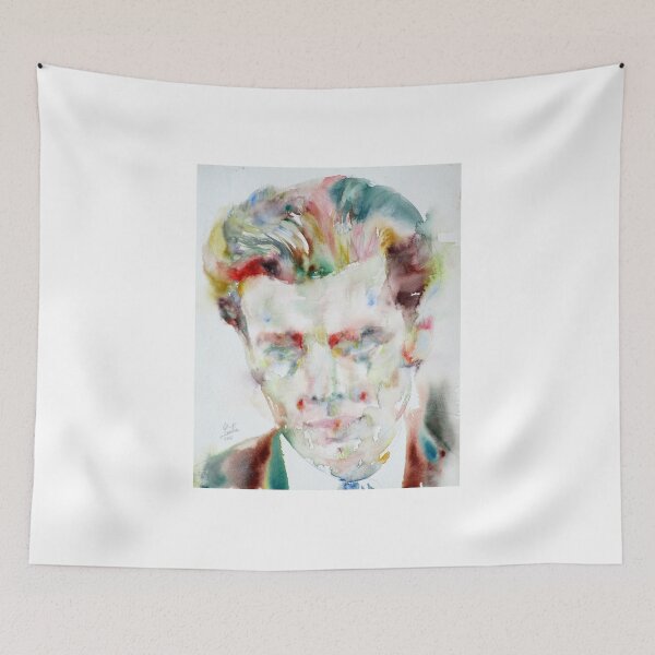Item preview, ALDOUS HUXLEY - watercolor portrait .3 designed and sold by lautir.