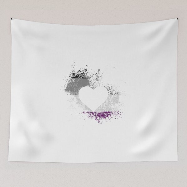 Item preview, Asexual Pride Heart designed and sold by Spanatos.