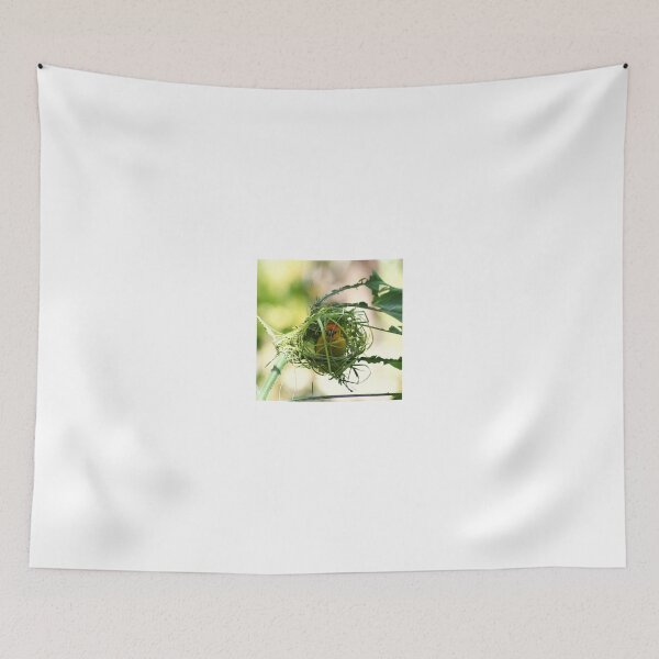 Item preview, Sweet Golden Weaver Bird in Nest designed and sold by anitahiltz.