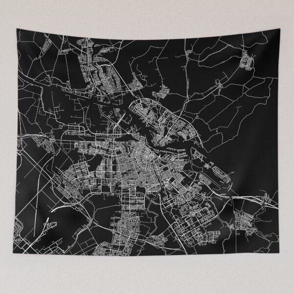 Item preview, Amsterdam map Netherlands designed and sold by linelinelines.
