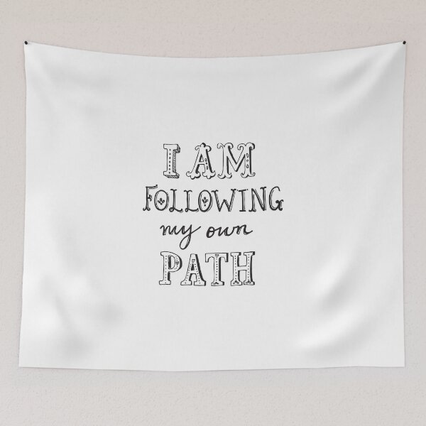 Item preview, I am Following my Own Path designed and sold by Ohn Mar Win.