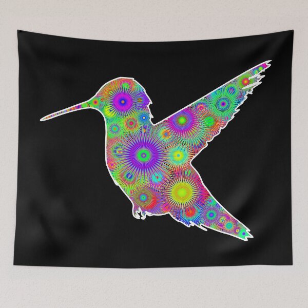 Item preview, Colorful Hummingbird designed and sold by ChrisButler.