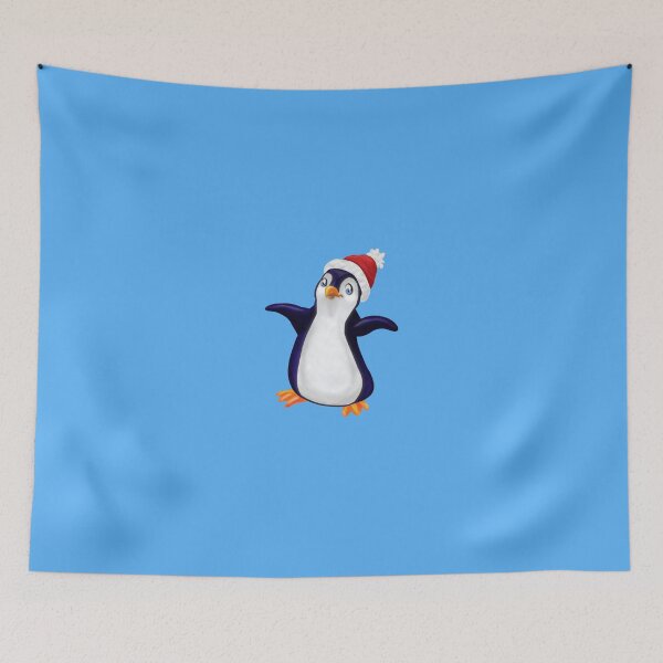 Item preview, Happy Holidays Penguin designed and sold by Vicki Field.