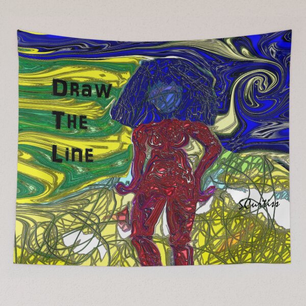 Item preview, Draw The Line designed and sold by Sarah Curtiss.
