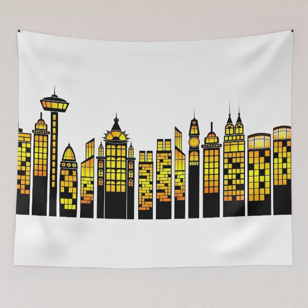 Item preview, High Rise City designed and sold by hmclark.
