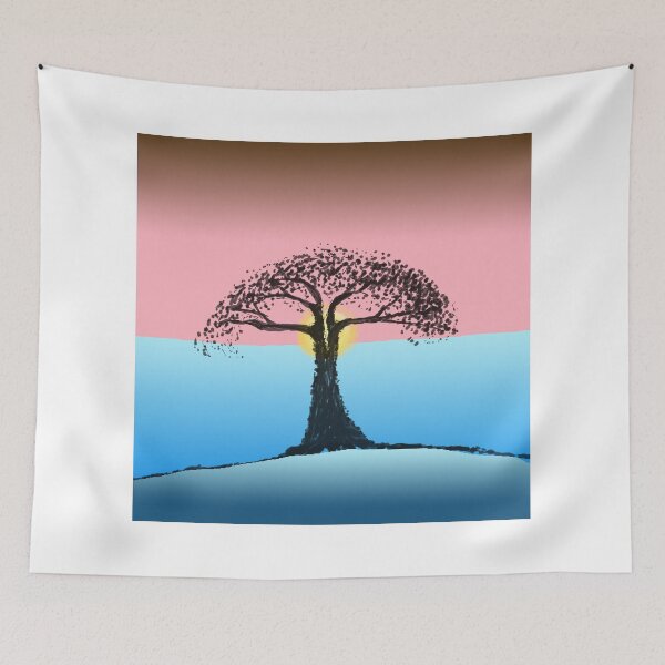 Item preview, Silhouette Tree At Sunset   designed and sold by myimpression.