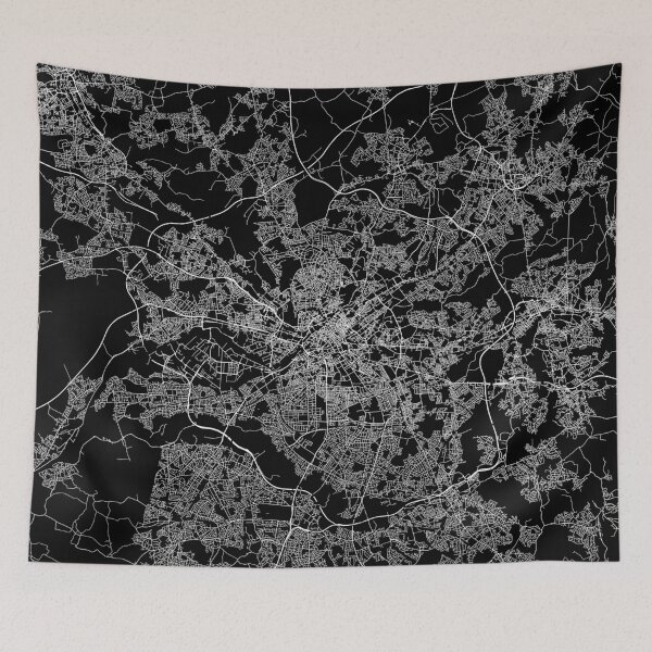 Item preview, Manchester map England designed and sold by linelinelines.