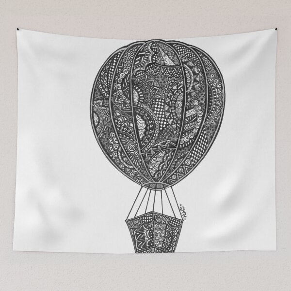 Item preview, Balloon Away designed and sold by Skyetangles.