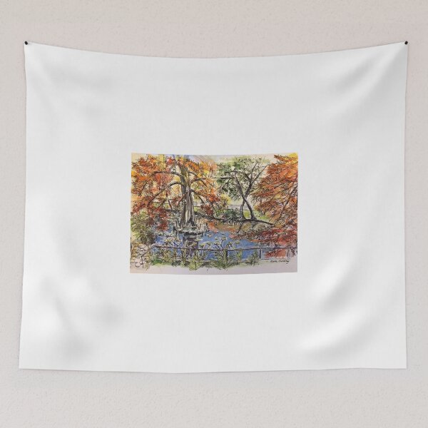 Item preview, The Orto Botanico from the Lucca wall 2015 designed and sold by Elizabeth Moore Golding.