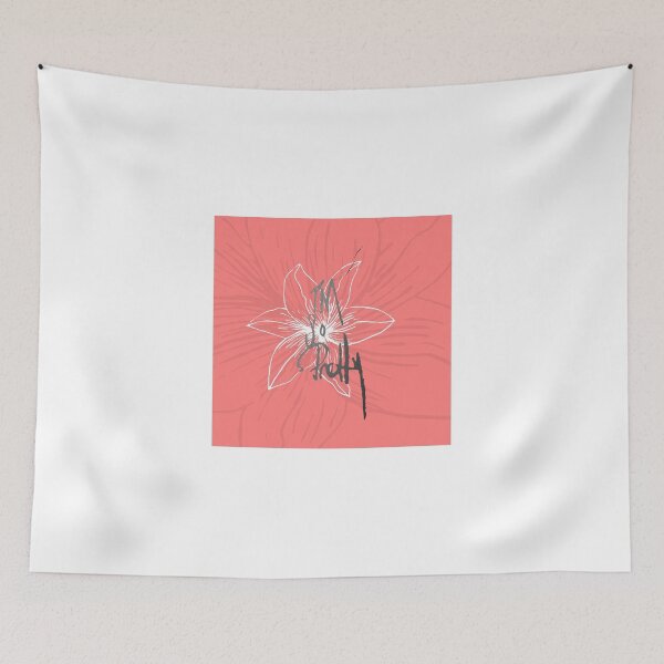 Item preview, "I'm so Pretty" Typography and Coral Pink Flower designed and sold by Blkstrawberry.