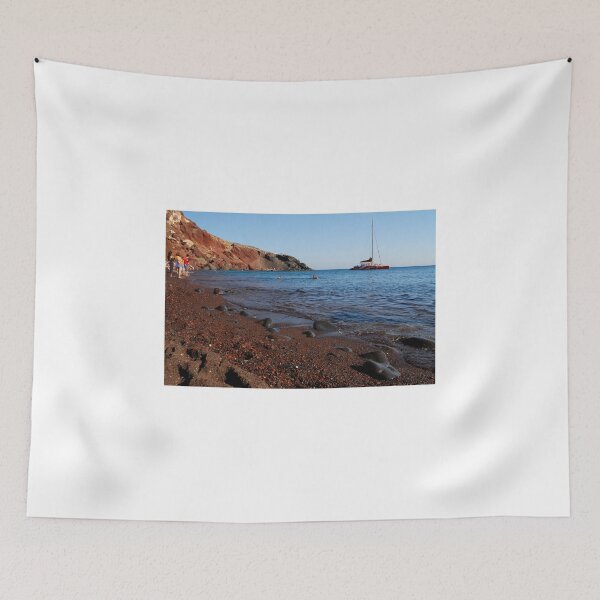 Item preview, Red Beach - Santorini - Akrotiri designed and sold by Anirban Halder.