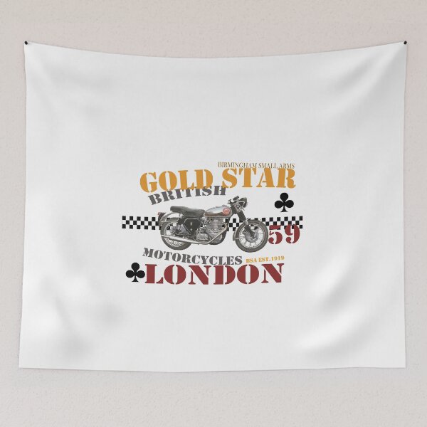 Item preview, BSA Gold star T shirt designed and sold by JohnLowerson.
