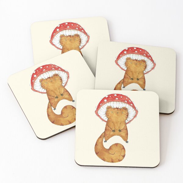 Item preview, Mushroom Squirrel designed and sold by Shereen Keshvadian.