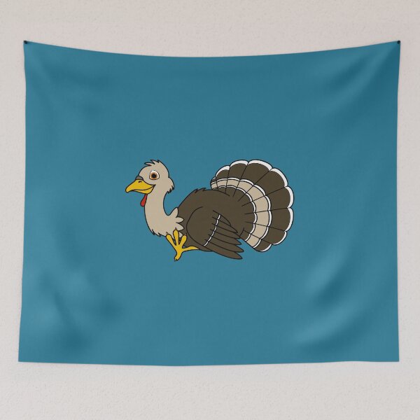 Item preview, Thanksgiving Turkey with Light Brown Feathers designed and sold by Grifynne.